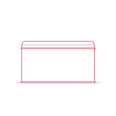 Objects Jars Tins Ikea Beromlig Storage Tin Set Contour Svg Vector, Free Vectors File